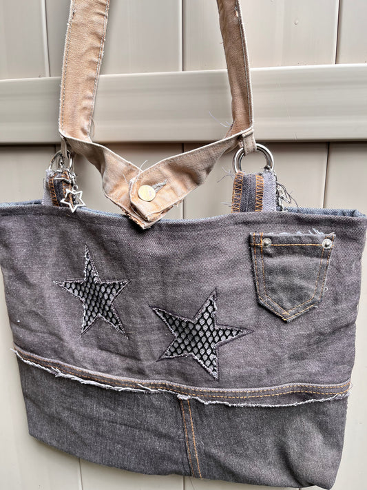 DENIM TOTE BAG